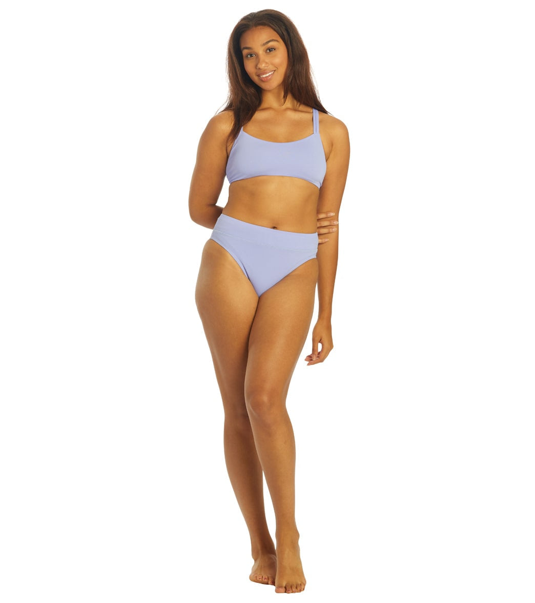 JOLYN Women's Fendrick Solid Bikini Top