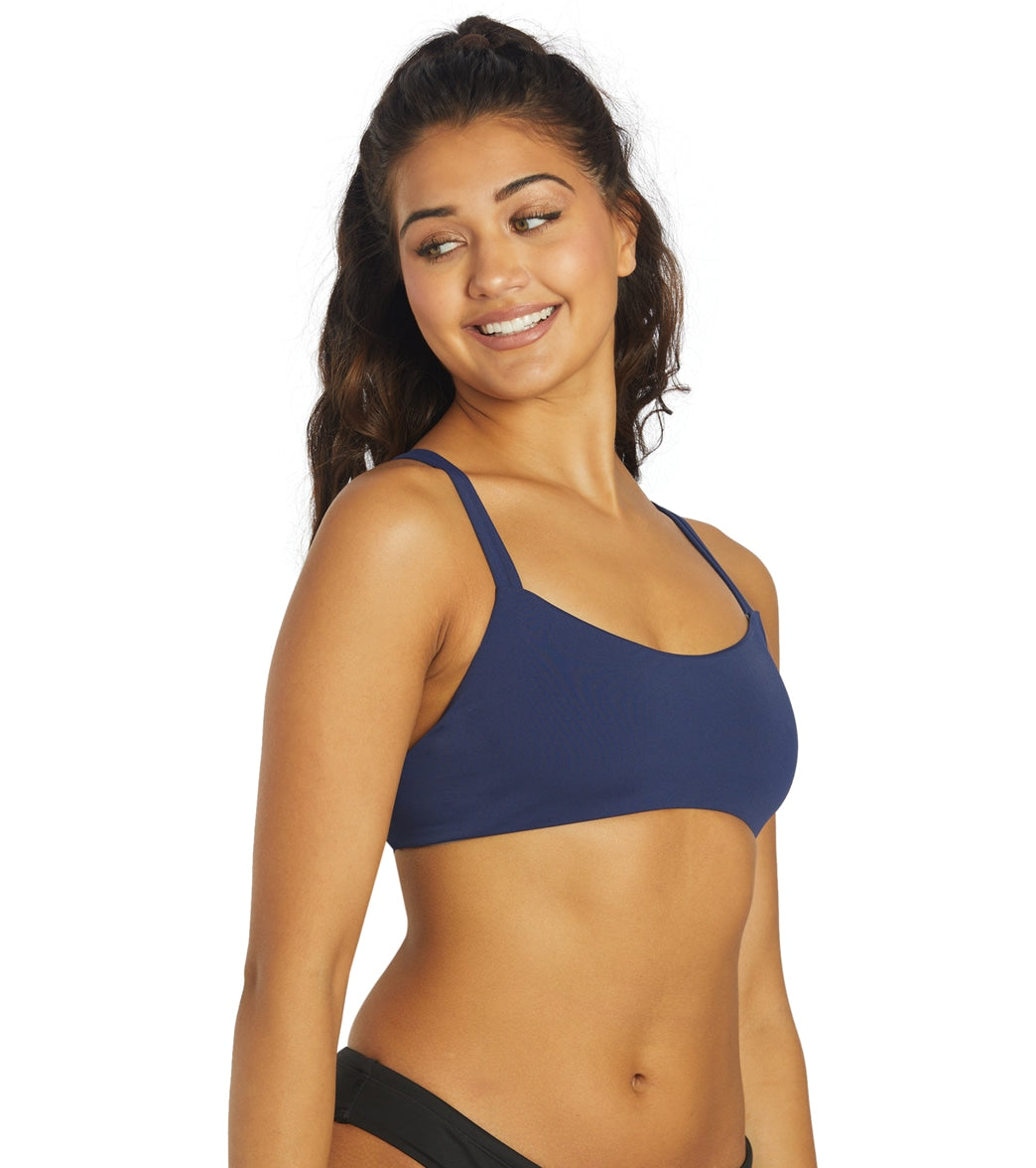 JOLYN Women's Fendrick Solid Bikini Top