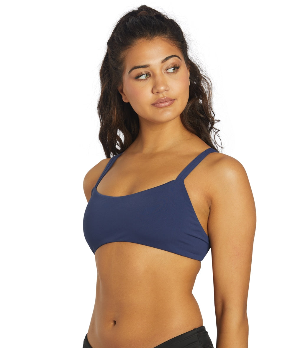 JOLYN Women's Fendrick Solid Bikini Top