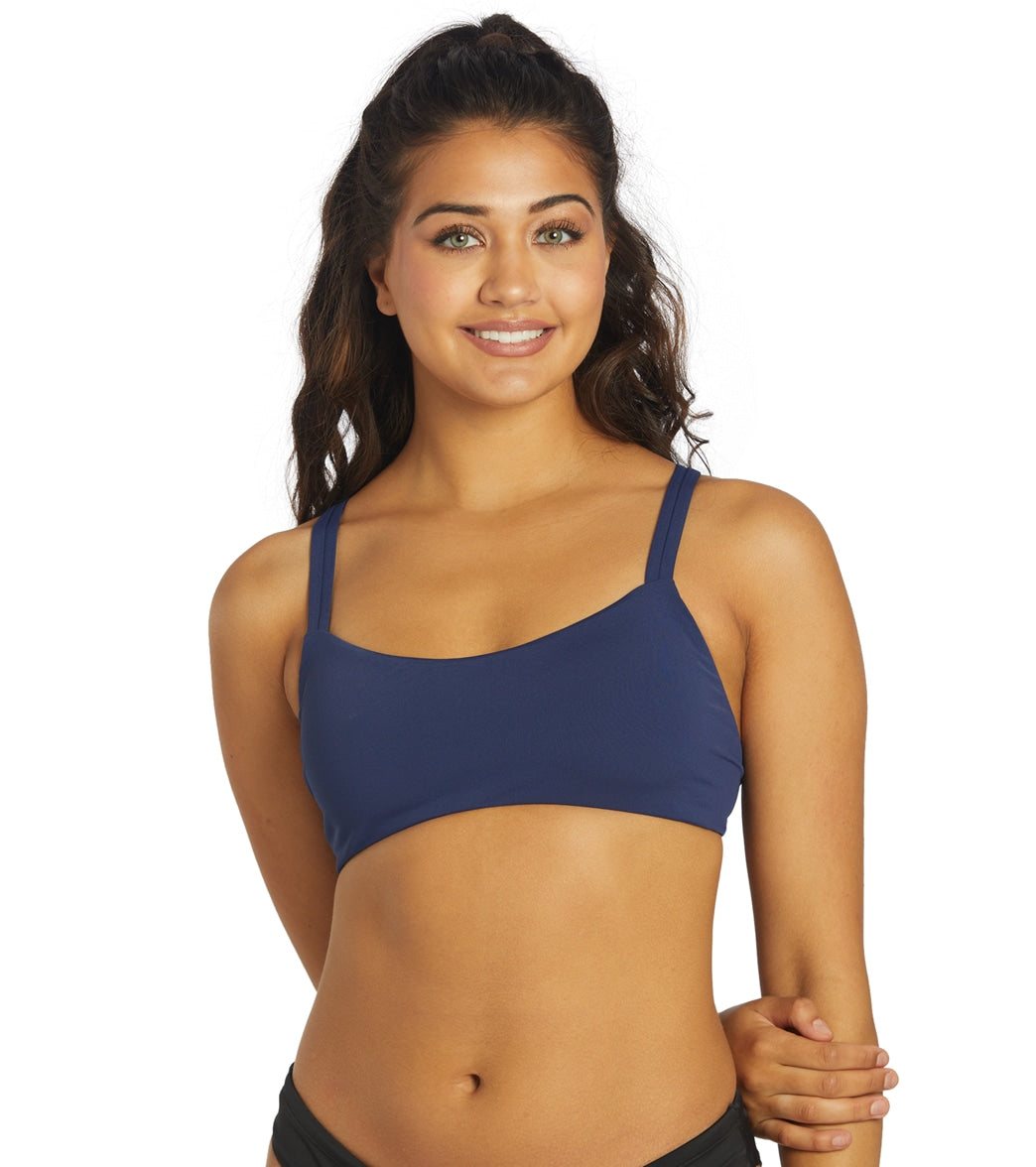 JOLYN Women's Fendrick Solid Bikini Top