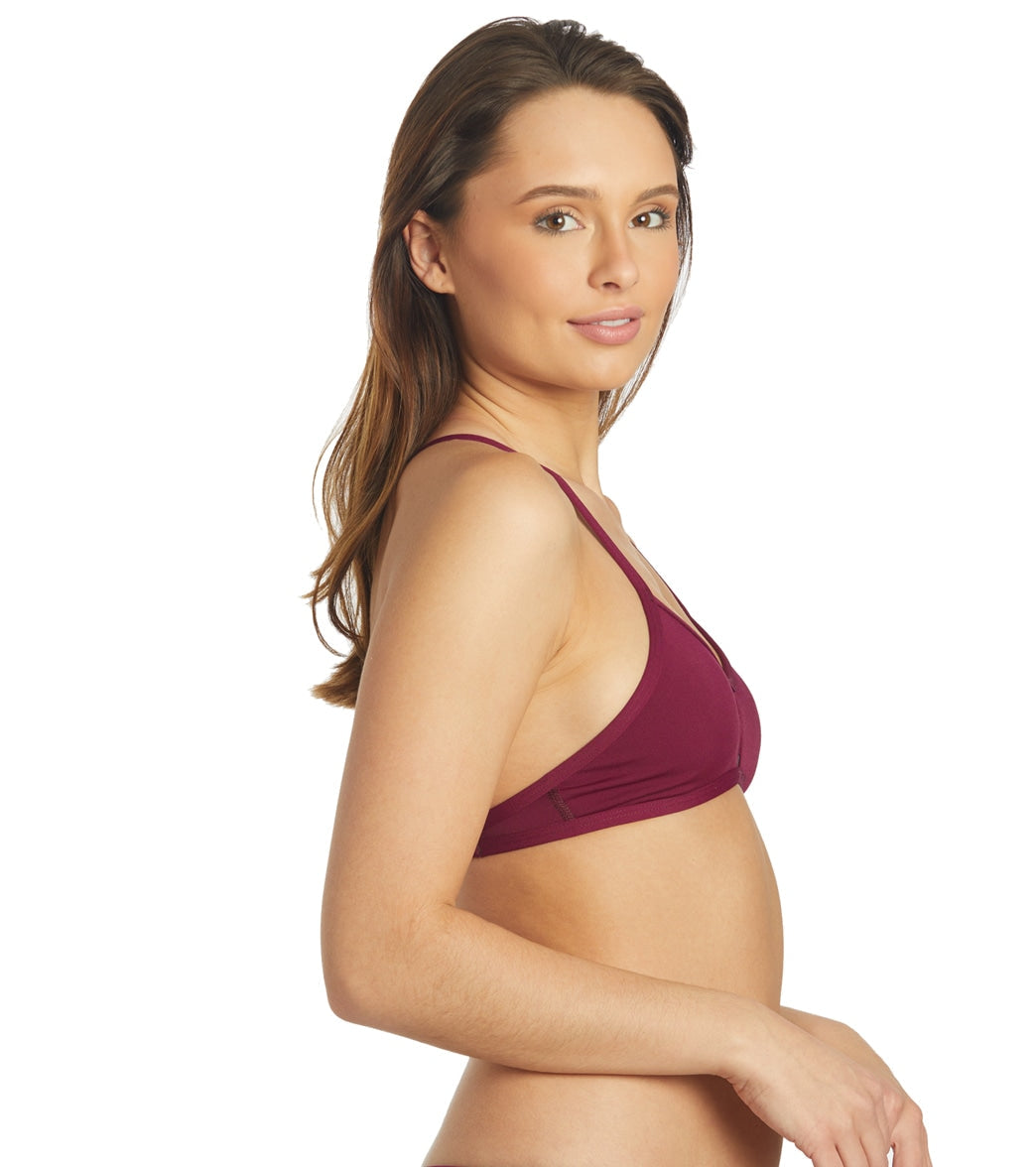 JOLYN Women's Tomcat Solid Bikini Top