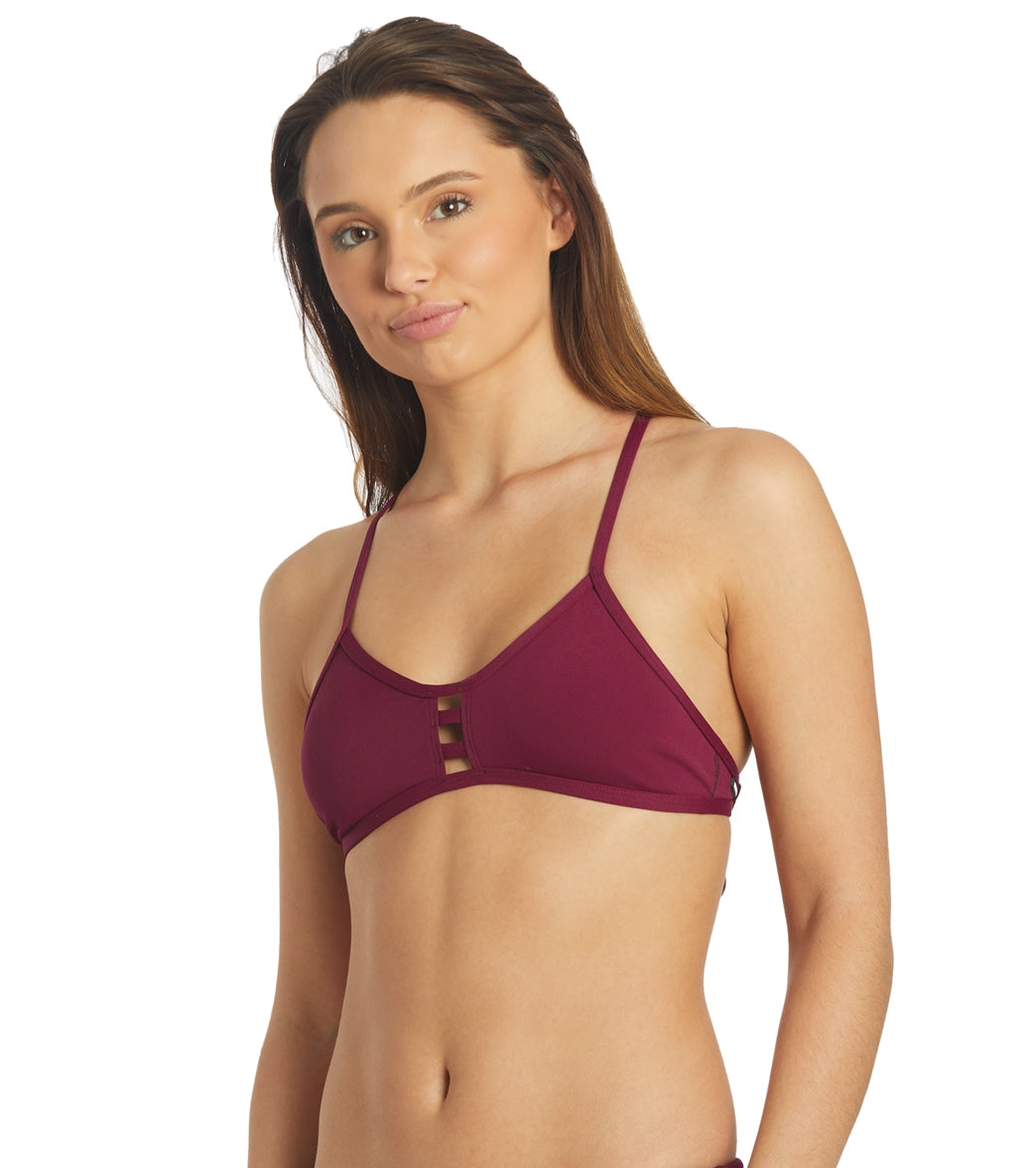 JOLYN Women's Tomcat Solid Bikini Top