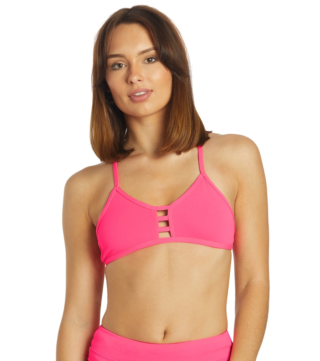JOLYN Women's Tomcat Solid Bikini Top