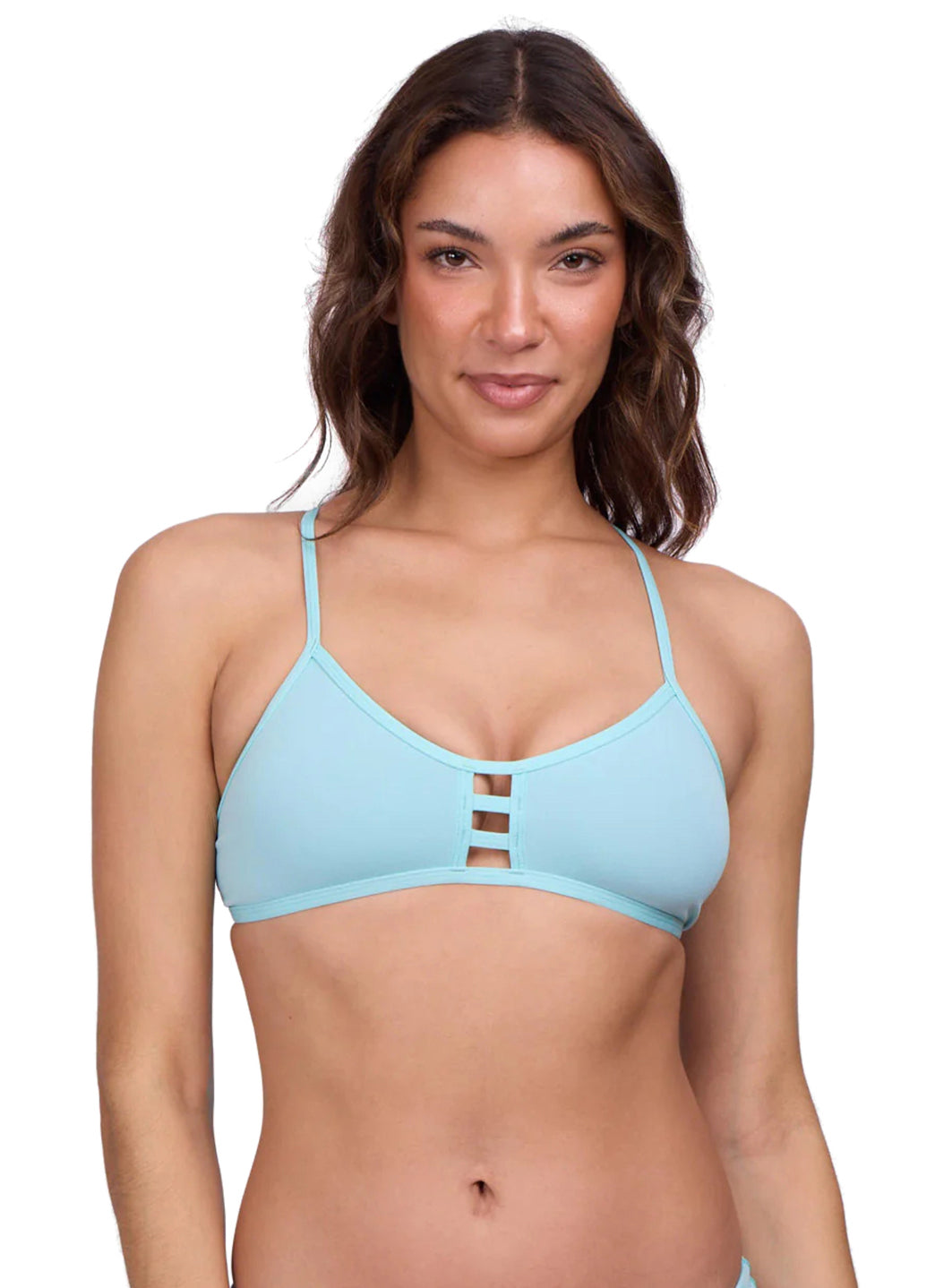 JOLYN Women's Tomcat Solid Bikini Top