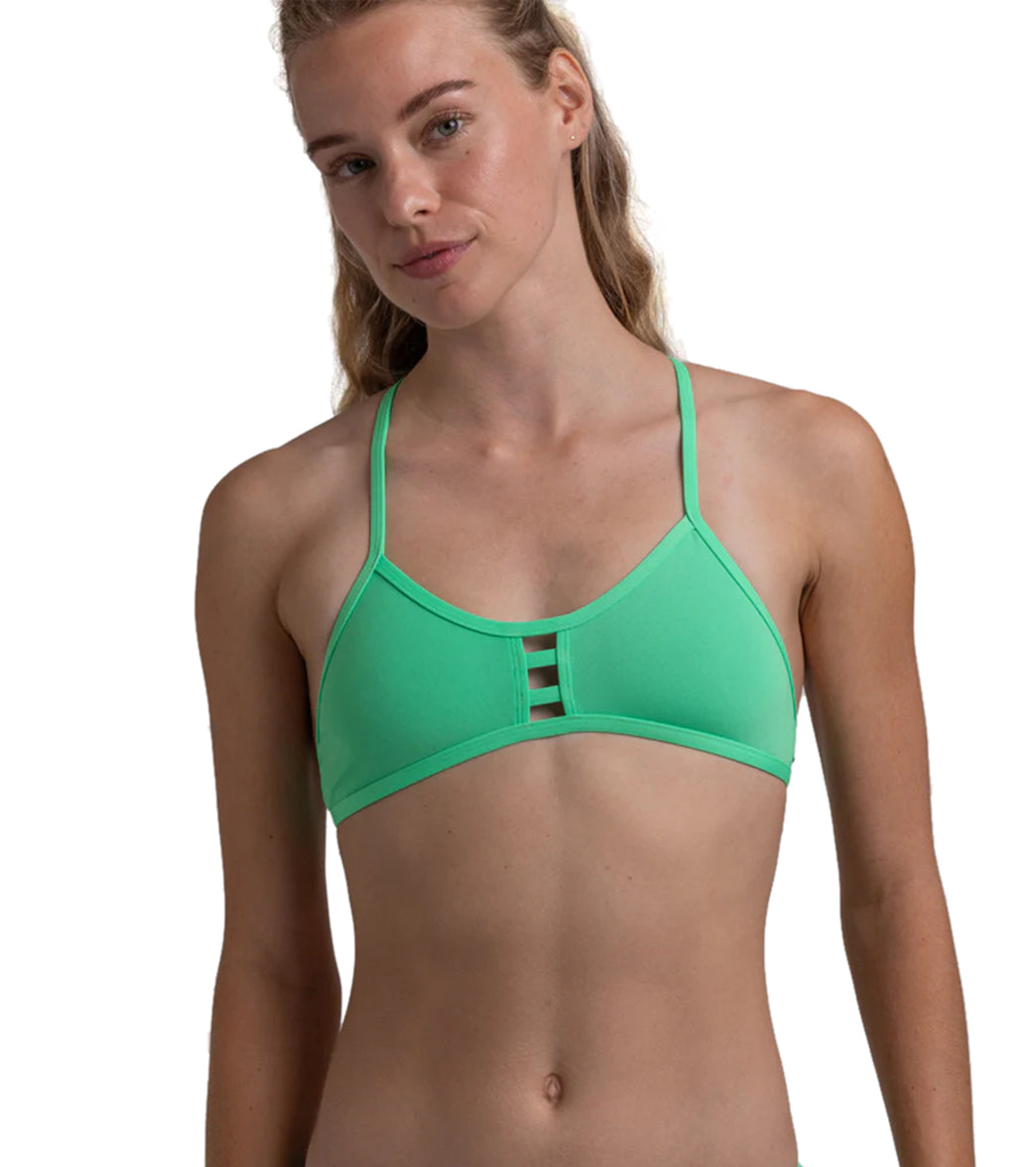 JOLYN Women's Tomcat Solid Bikini Top
