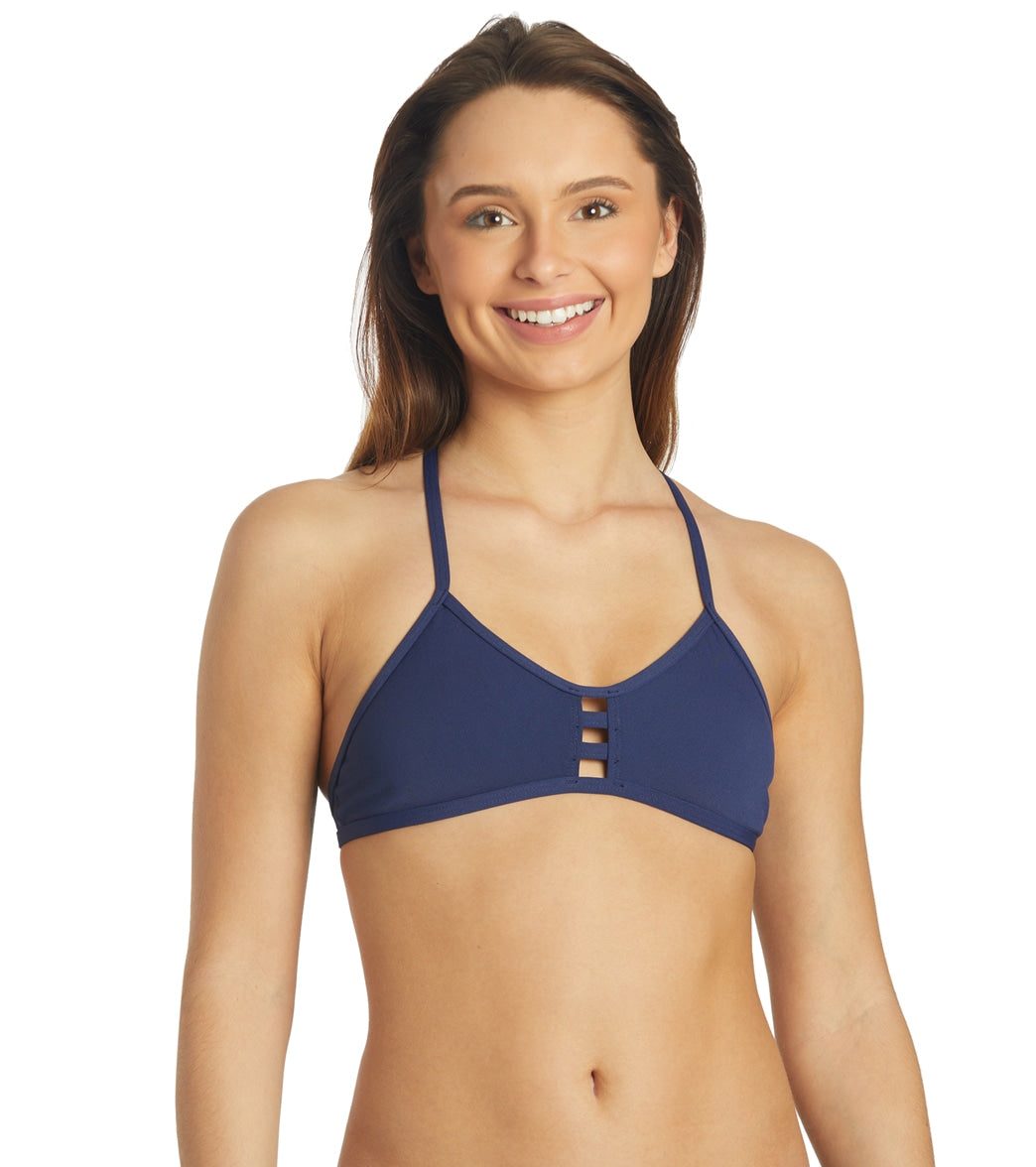 JOLYN Women's Tomcat Solid Bikini Top