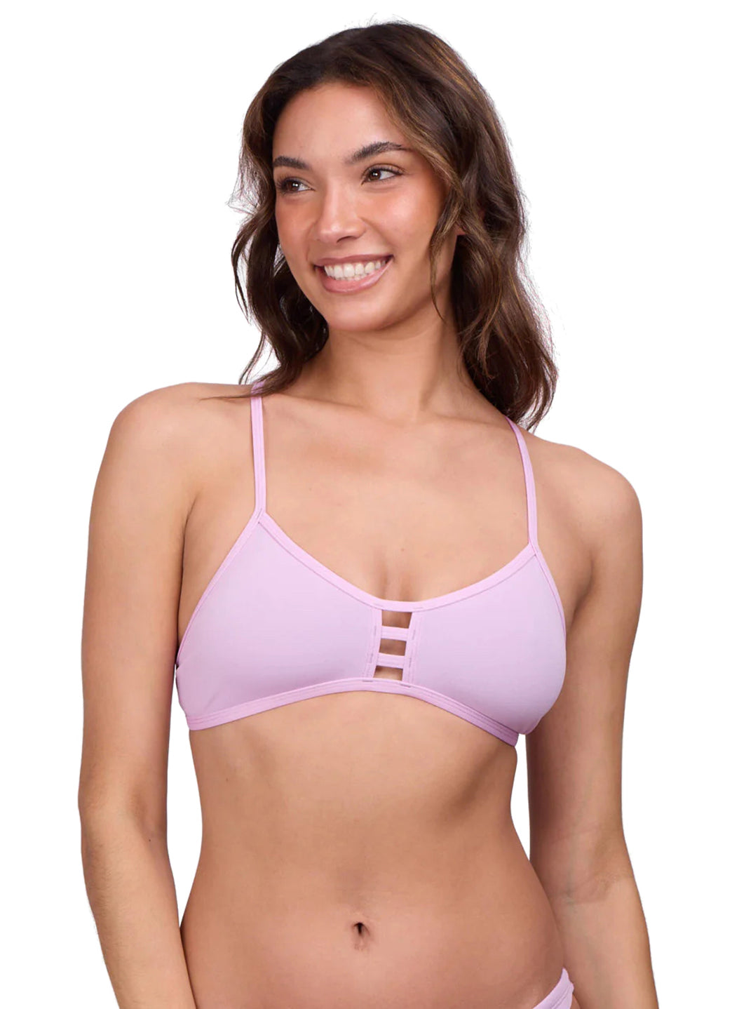 JOLYN Women's Tomcat Solid Bikini Top