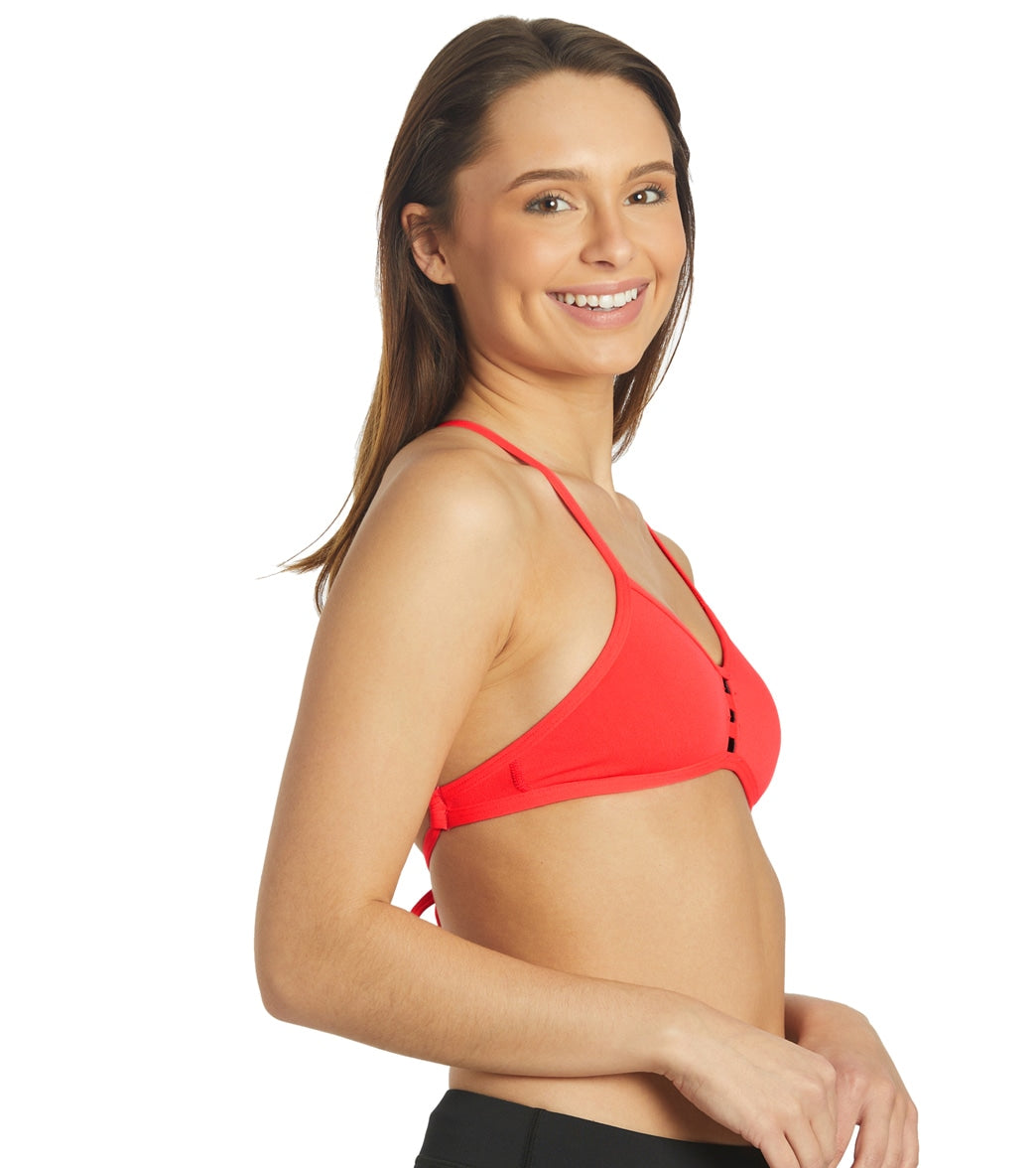 JOLYN Women's Tomcat Solid Bikini Top