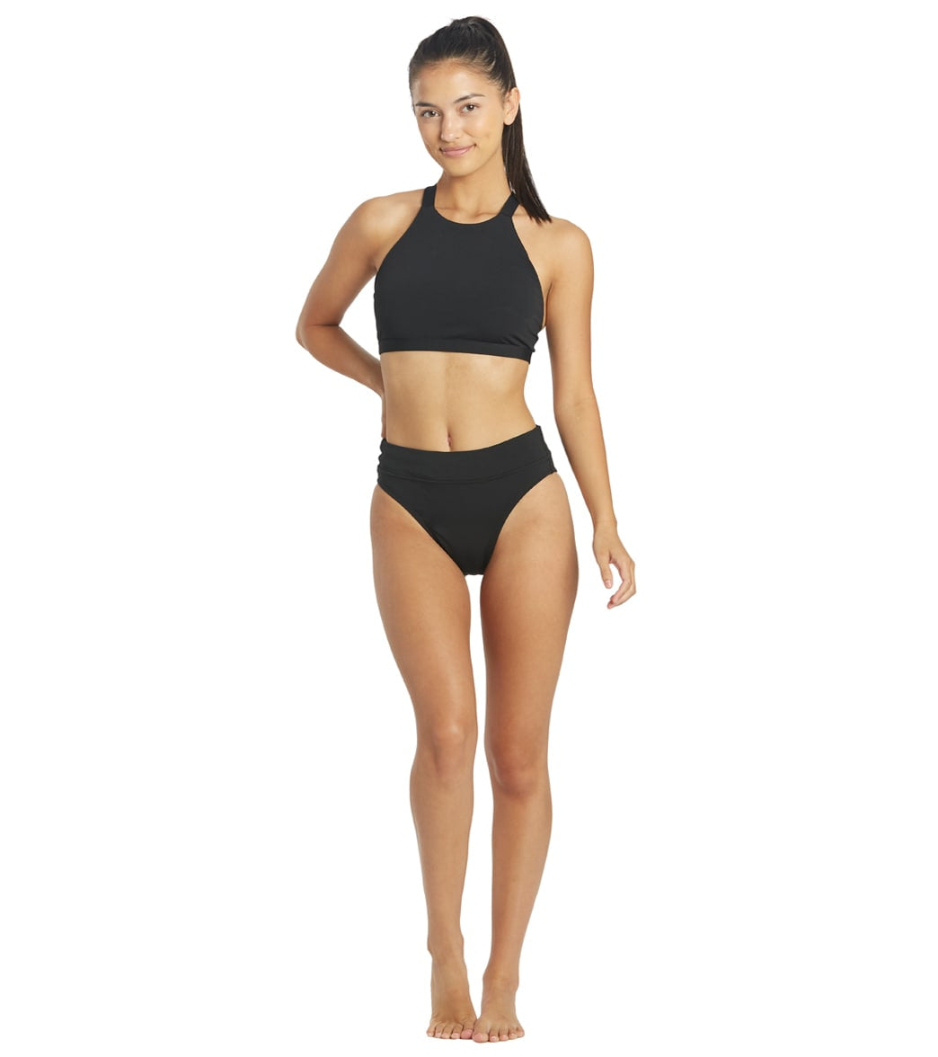 JOLYN Women's Kaylee Solid Bikini Top