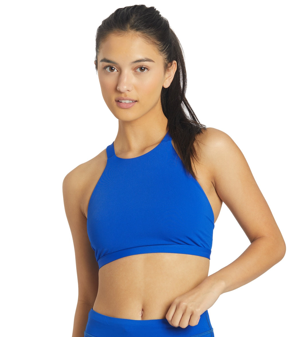 JOLYN Women's Kaylee Solid Bikini Top