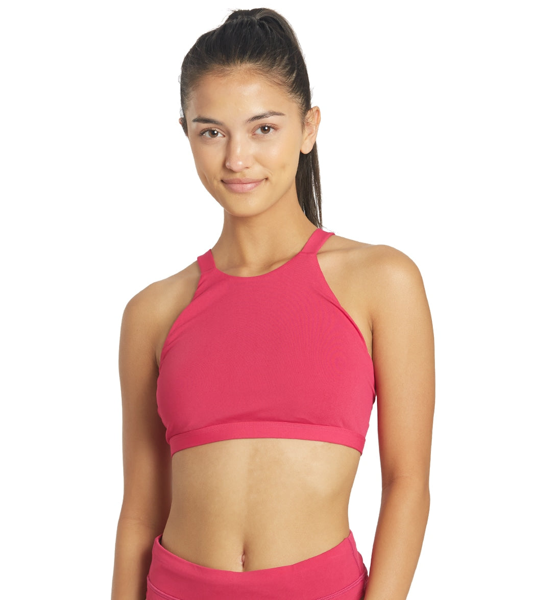 JOLYN Women's Kaylee Solid Bikini Top