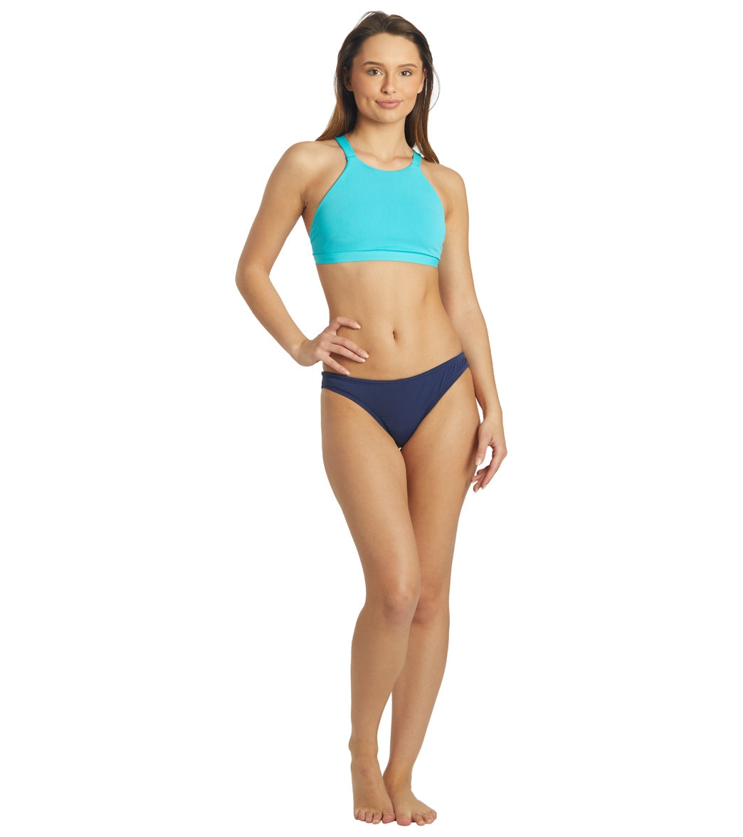 JOLYN Women's Kaylee Solid Bikini Top