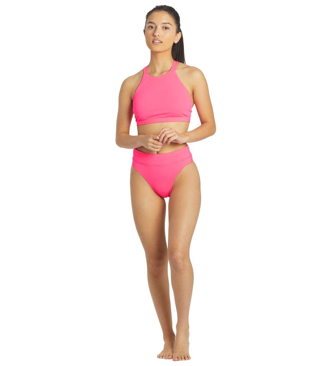 JOLYN Women's Kaylee Solid Bikini Top