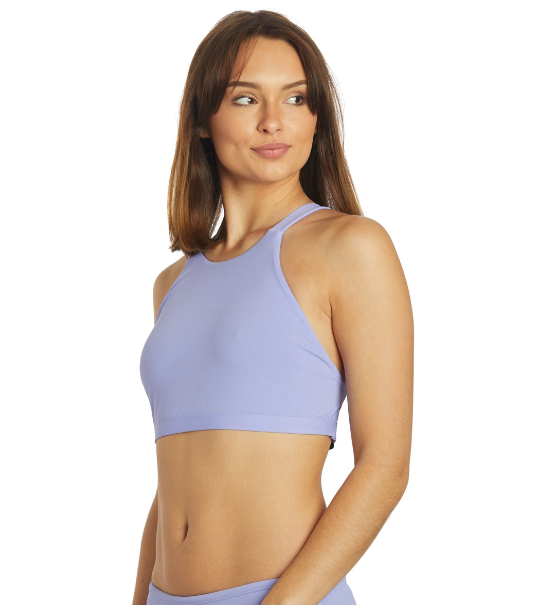 JOLYN Women's Kaylee Solid Bikini Top