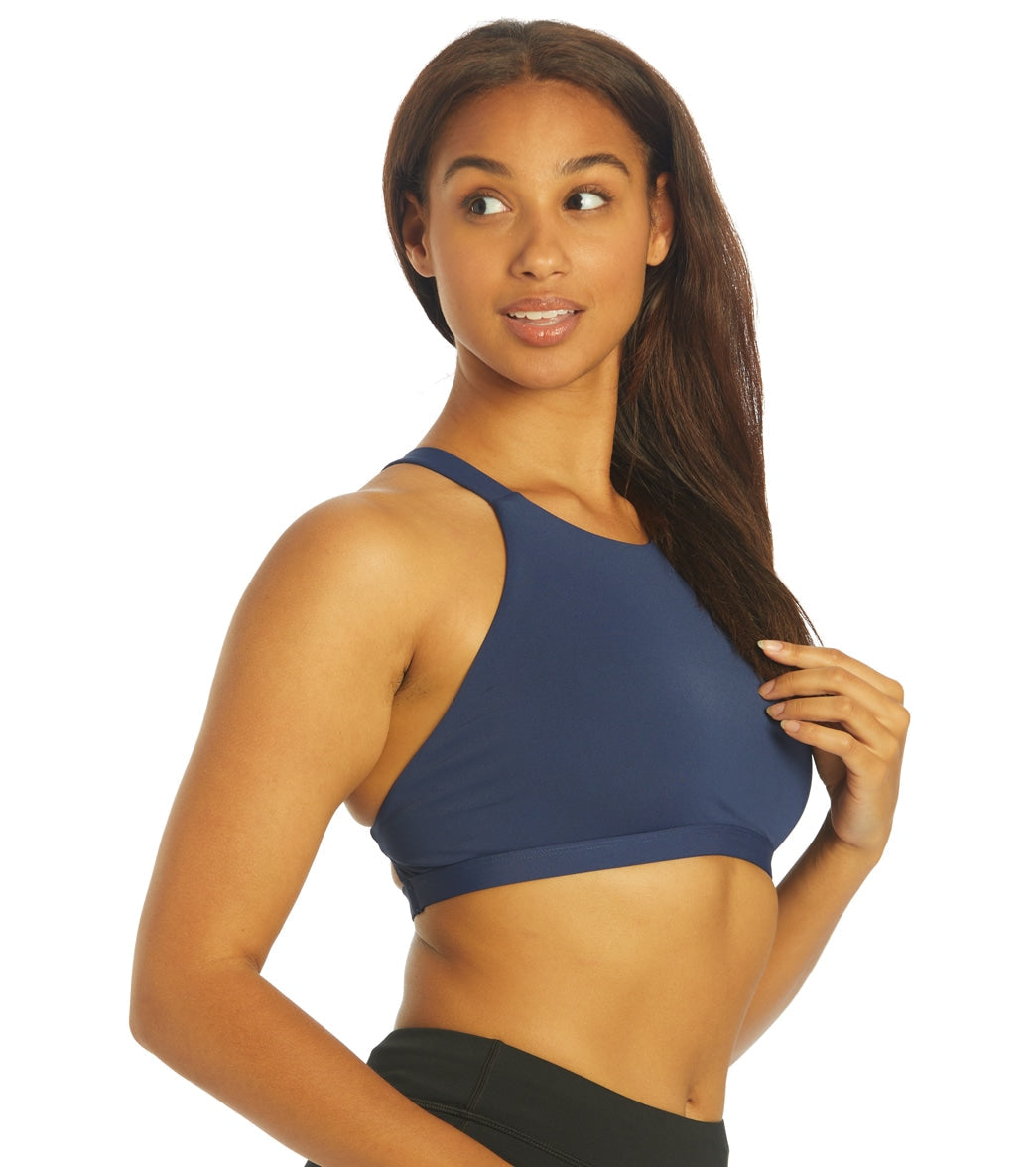 JOLYN Women's Kaylee Solid Bikini Top