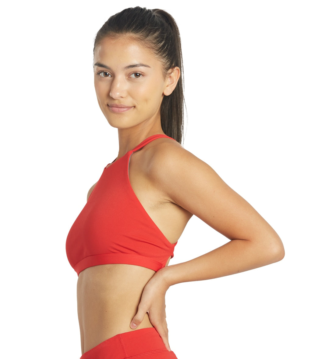 JOLYN Women's Kaylee Solid Bikini Top