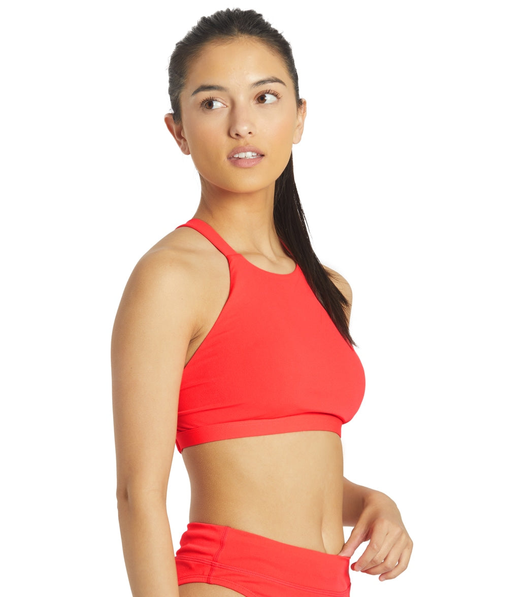 JOLYN Women's Kaylee Solid Bikini Top