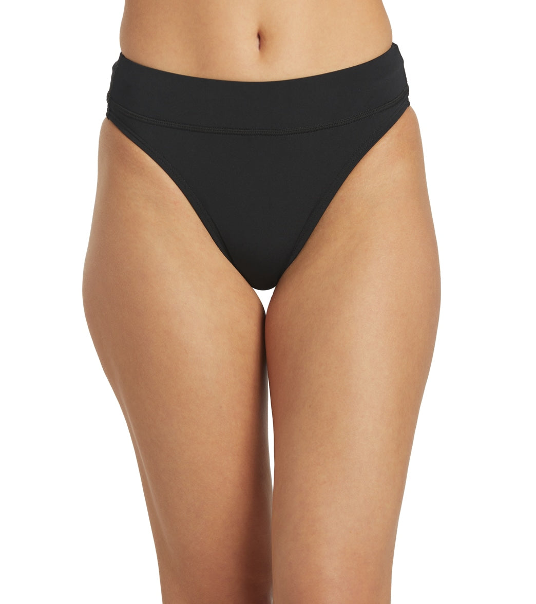 JOLYN Women's Zoe Solid Bikini Bottom