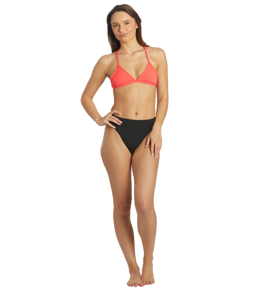 JOLYN Women's Zoe Solid Bikini Bottom