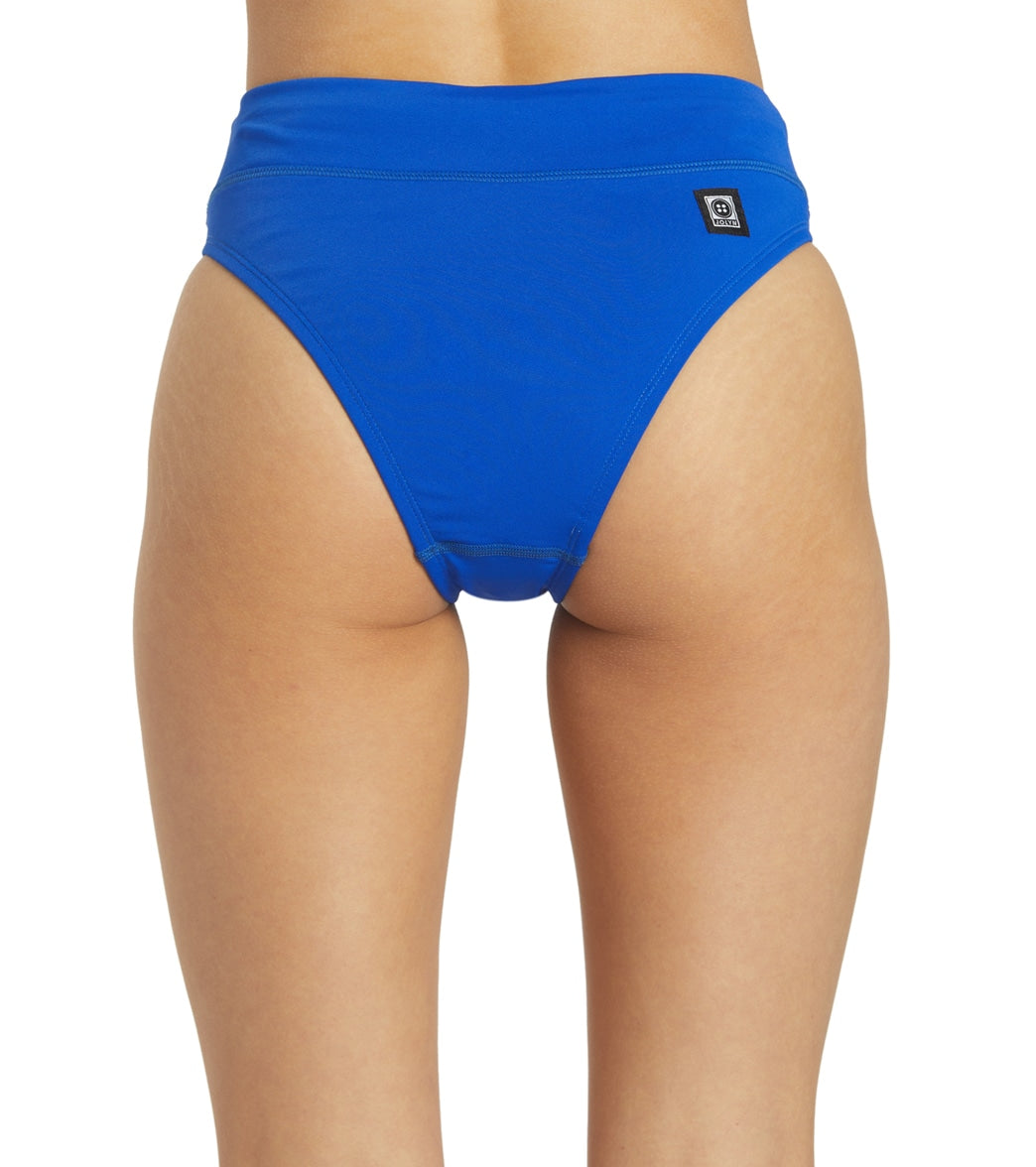 JOLYN Women's Zoe Solid Bikini Bottom