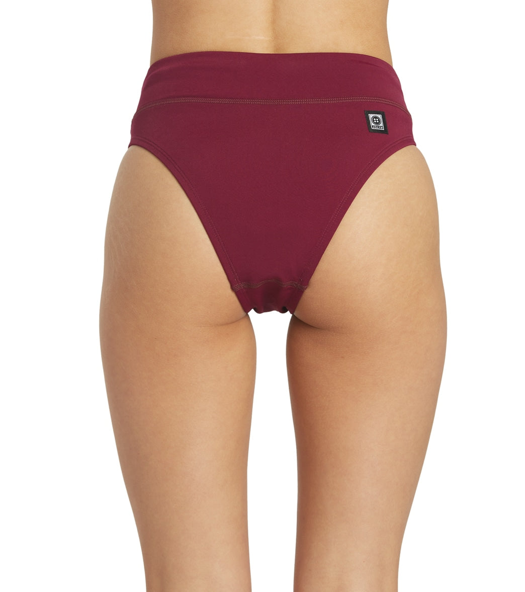 JOLYN Women's Zoe Solid Bikini Bottom