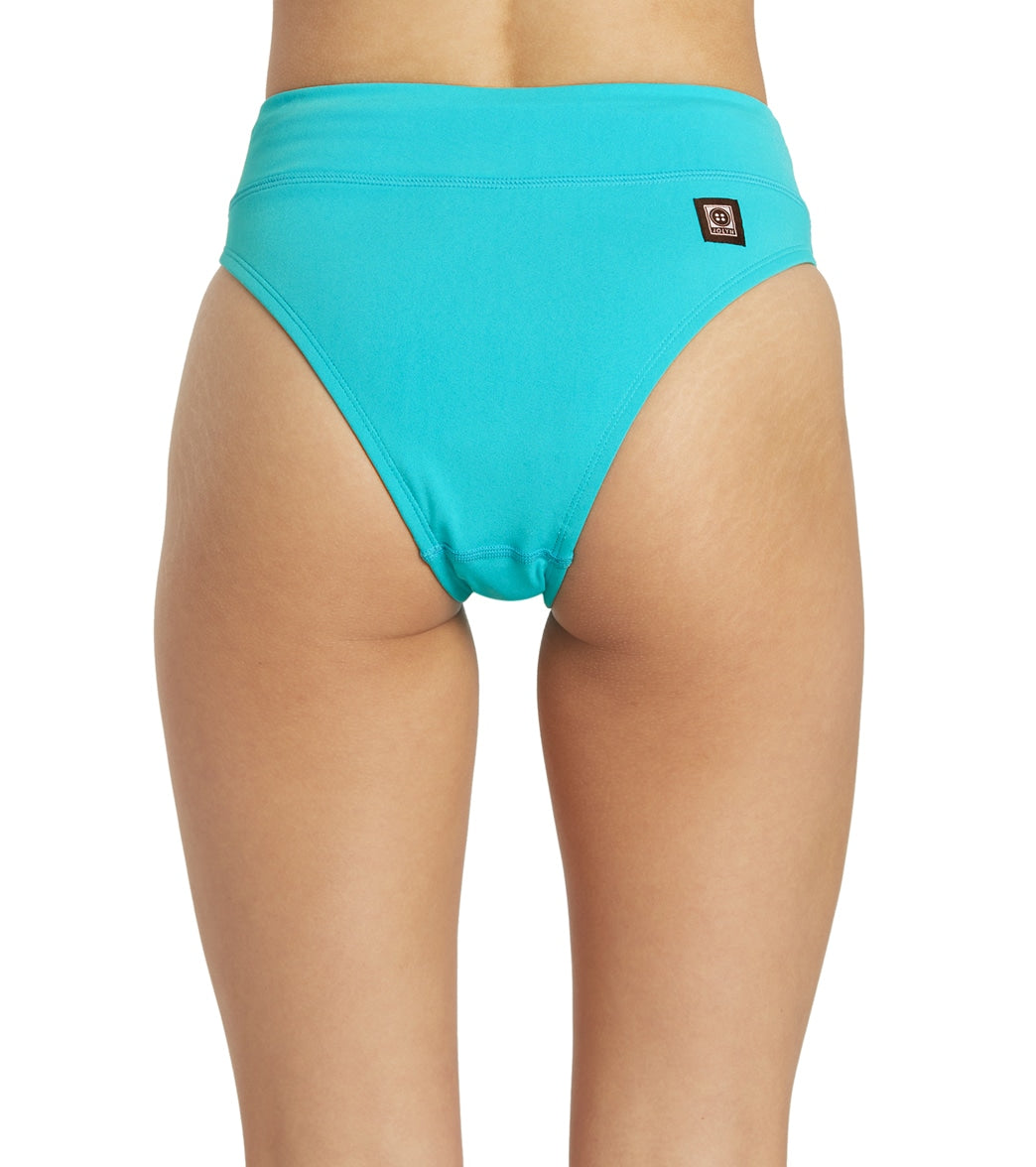 JOLYN Women's Zoe Solid Bikini Bottom
