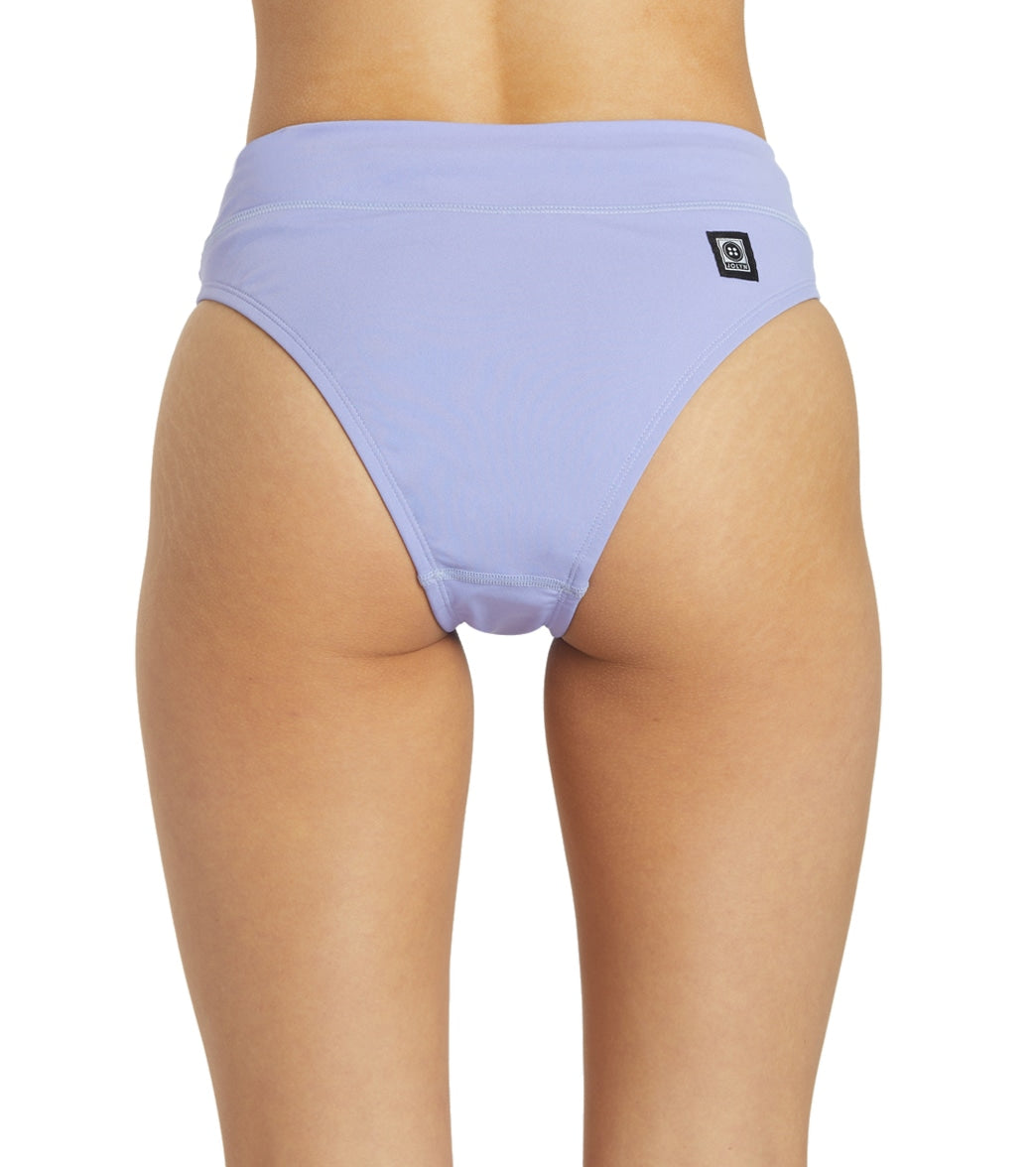 JOLYN Women's Zoe Solid Bikini Bottom