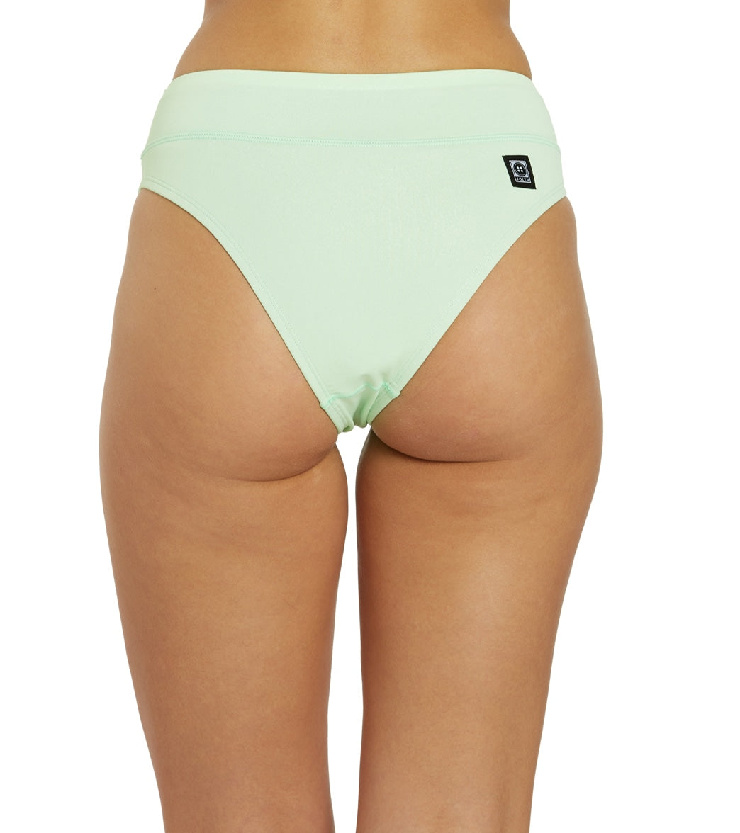 JOLYN Women's Zoe Solid Bikini Bottom