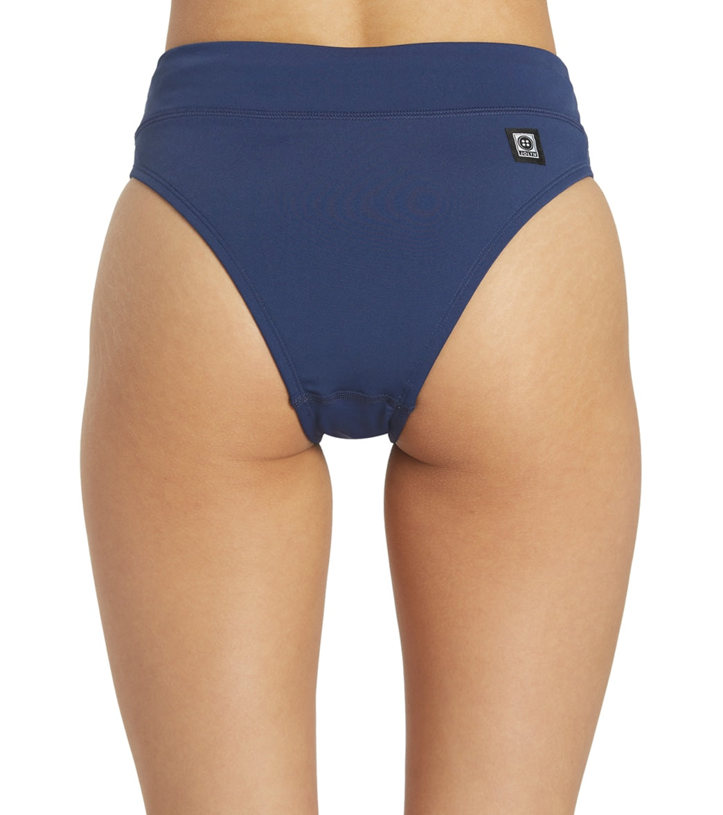 JOLYN Women's Zoe Solid Bikini Bottom