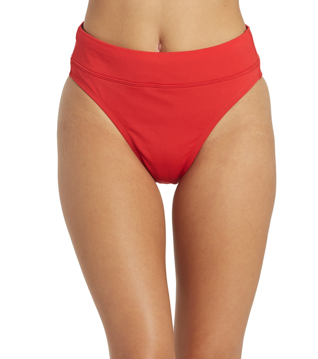 JOLYN Women's Zoe Solid Bikini Bottom