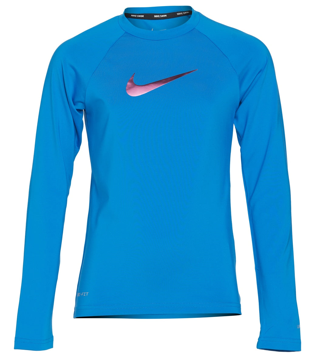 Nike Girls' Essential Long Sleeve Hydroguard (Big Kid)