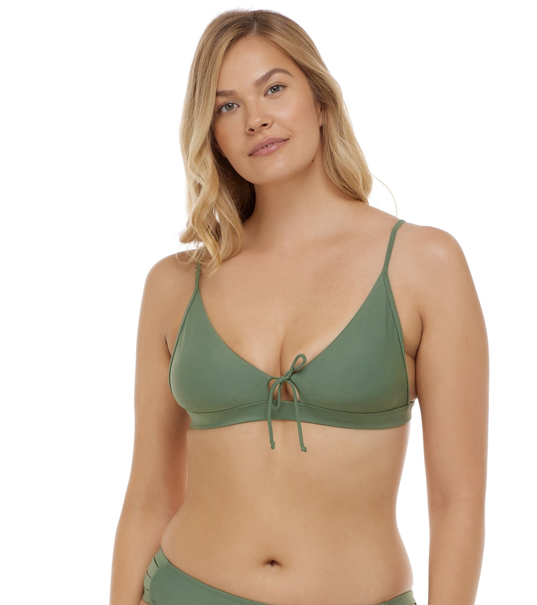 Body Glove Women's Smoothies Adalee Fixed Triangle Bikini Top