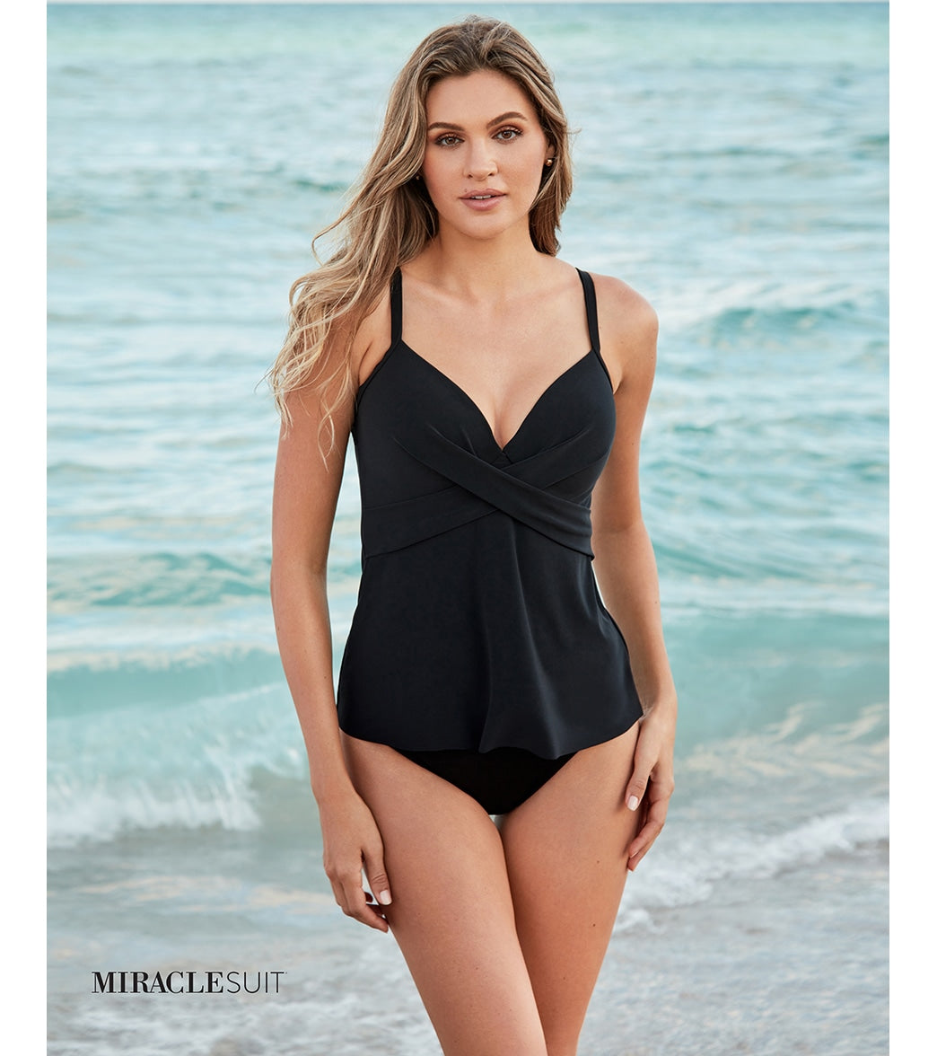 Miraclesuit Women's Rock Solid Allura Tankini Top