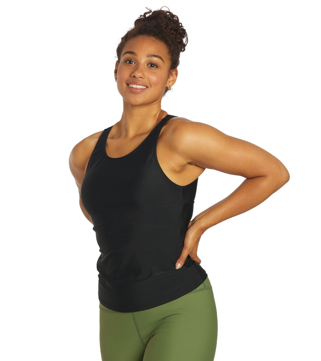 Sporti Active High Neck Tankini Top