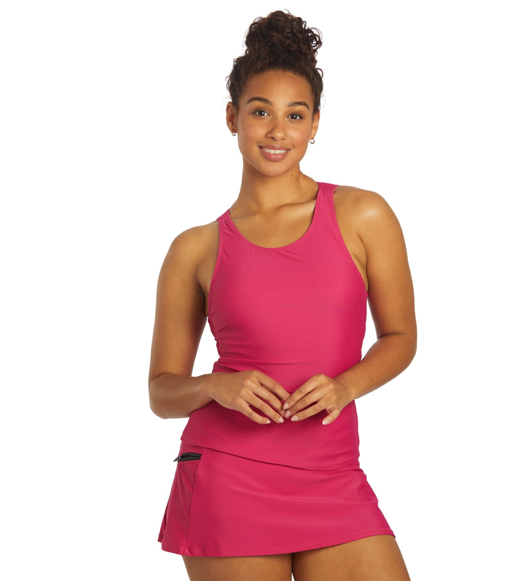 Sporti Active High Neck Tankini Top