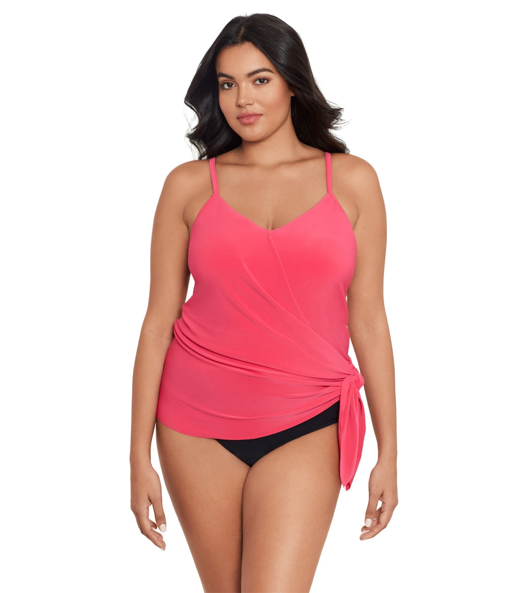 Magicsuit by Miraclesuit Plus Size Alex Tankini Top