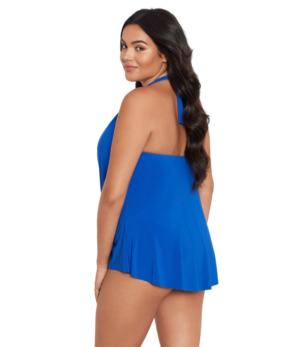 Magicsuit by Miraclesuit Plus Size Sophie Tankini Top