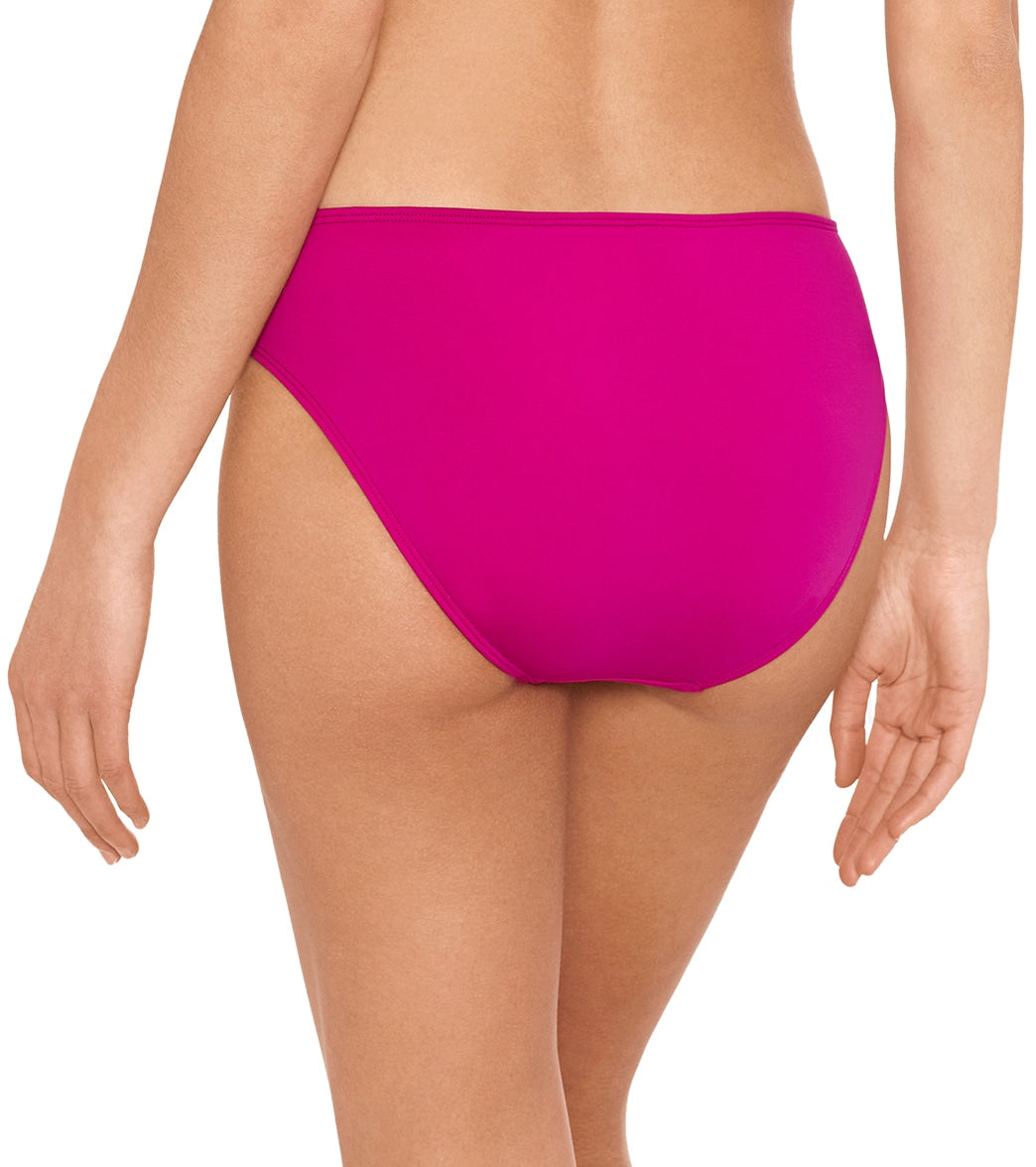 Lauren Ralph Lauren Women's Beach Club Solids Ring Hipster Bikini Bottom
