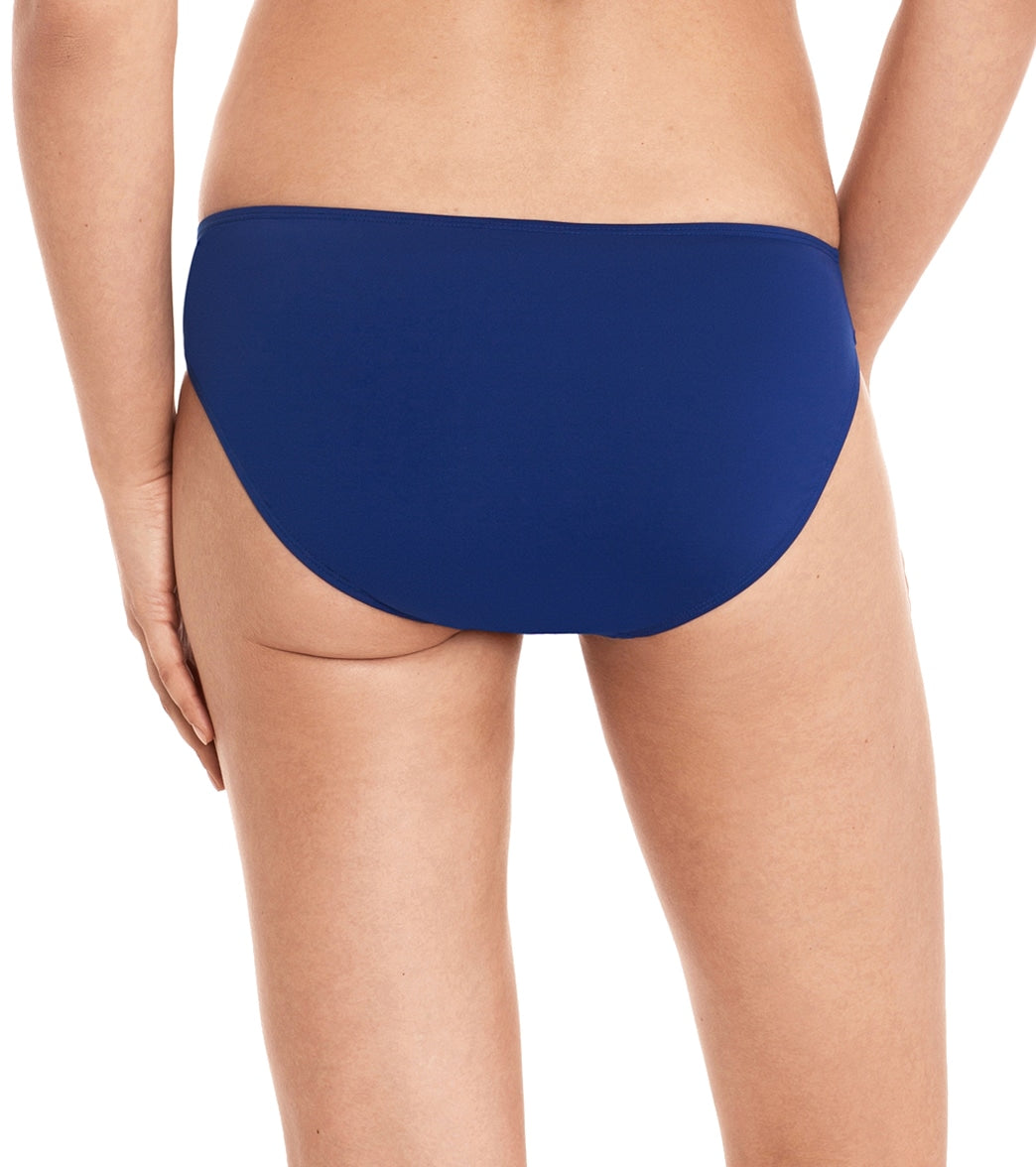 Lauren Ralph Lauren Women's Beach Club Solids Ring Hipster Bikini Bottom