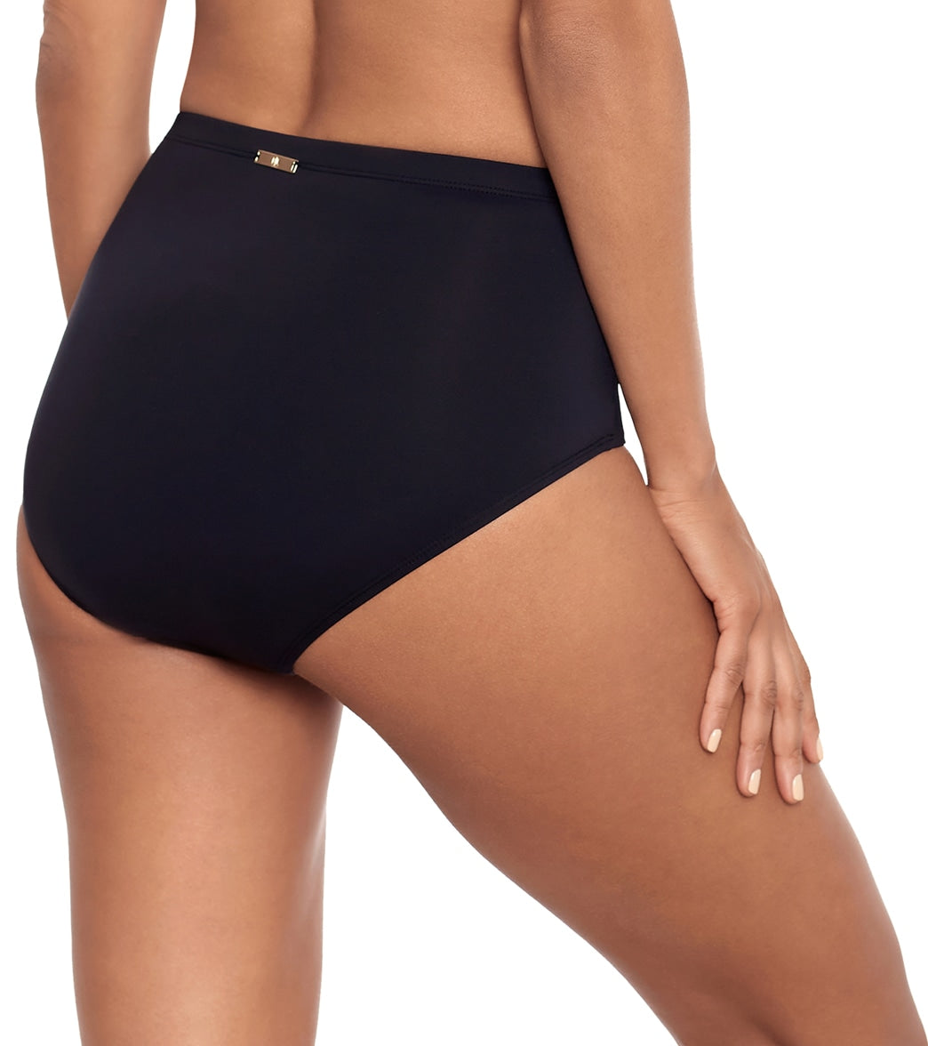 Lauren Ralph Lauren Women's Beach Club Solids High Waist Bikini Bottom