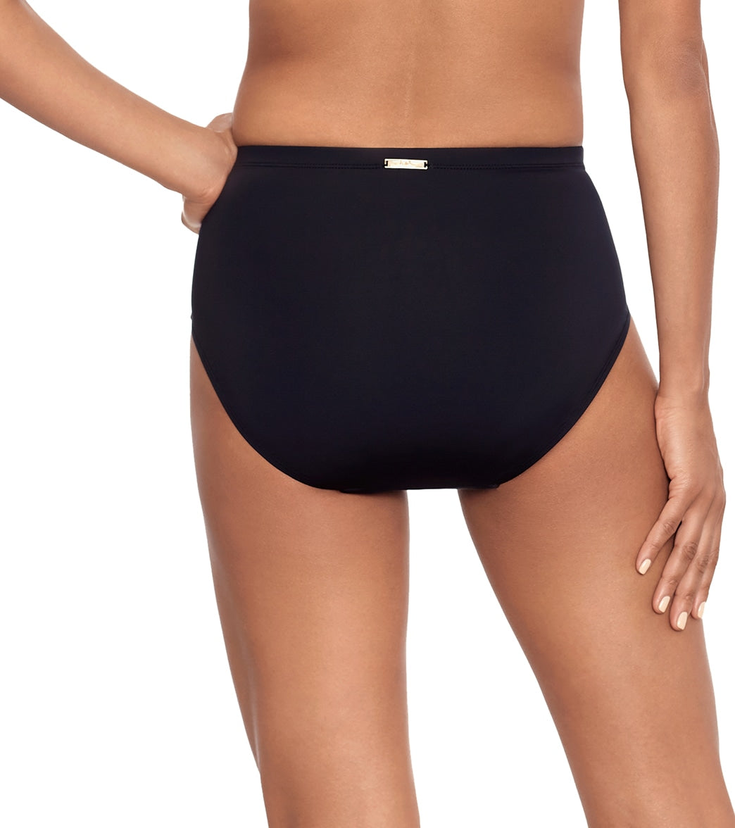 Lauren Ralph Lauren Women's Beach Club Solids High Waist Bikini Bottom