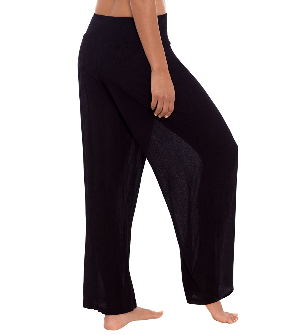 Lauren Ralph Lauren Women's Crinkle Rayon Cover Up Pant