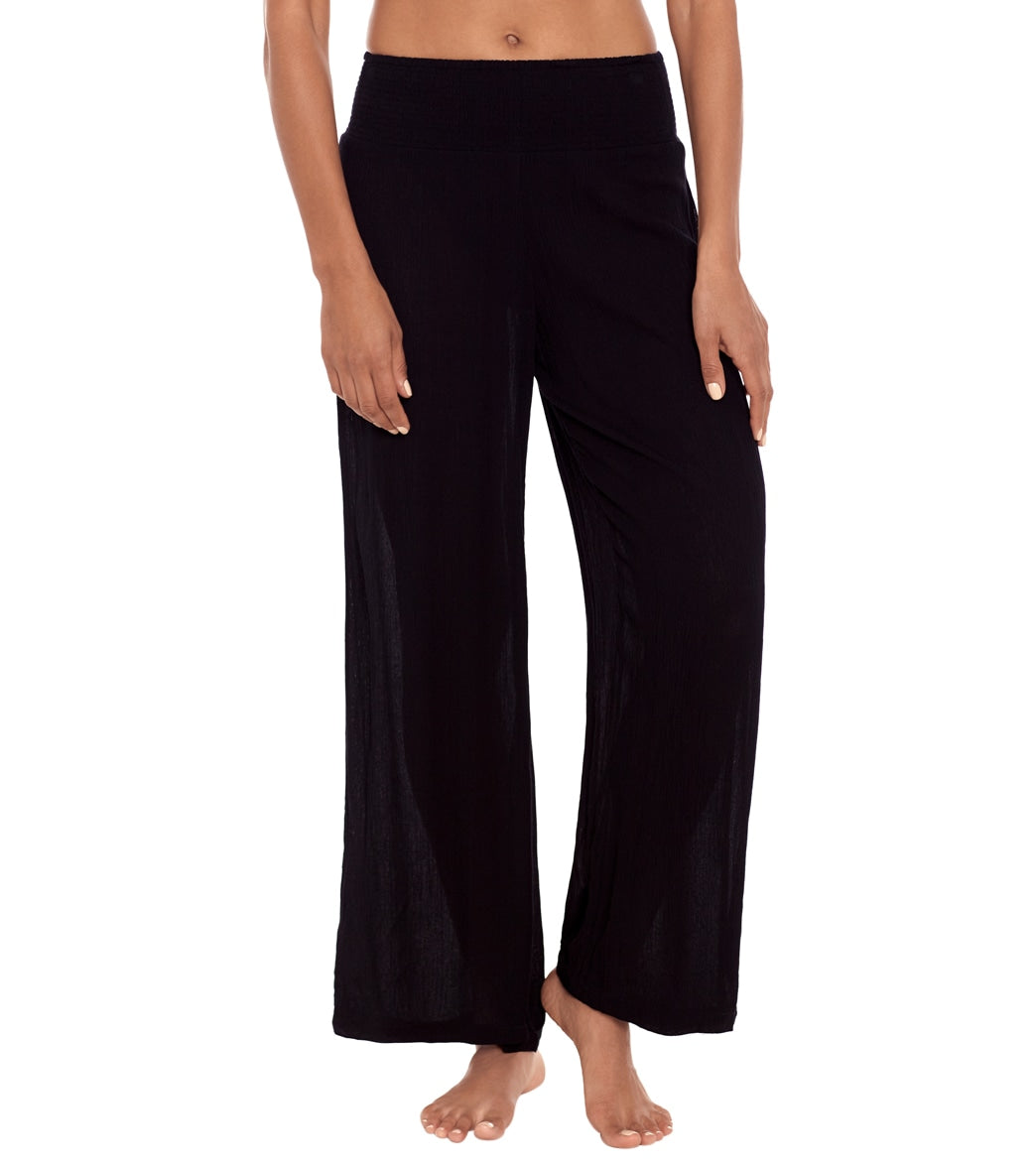 Lauren Ralph Lauren Women's Crinkle Rayon Cover Up Pant