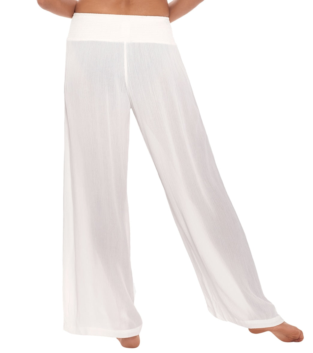 Lauren Ralph Lauren Women's Crinkle Rayon Cover Up Pant