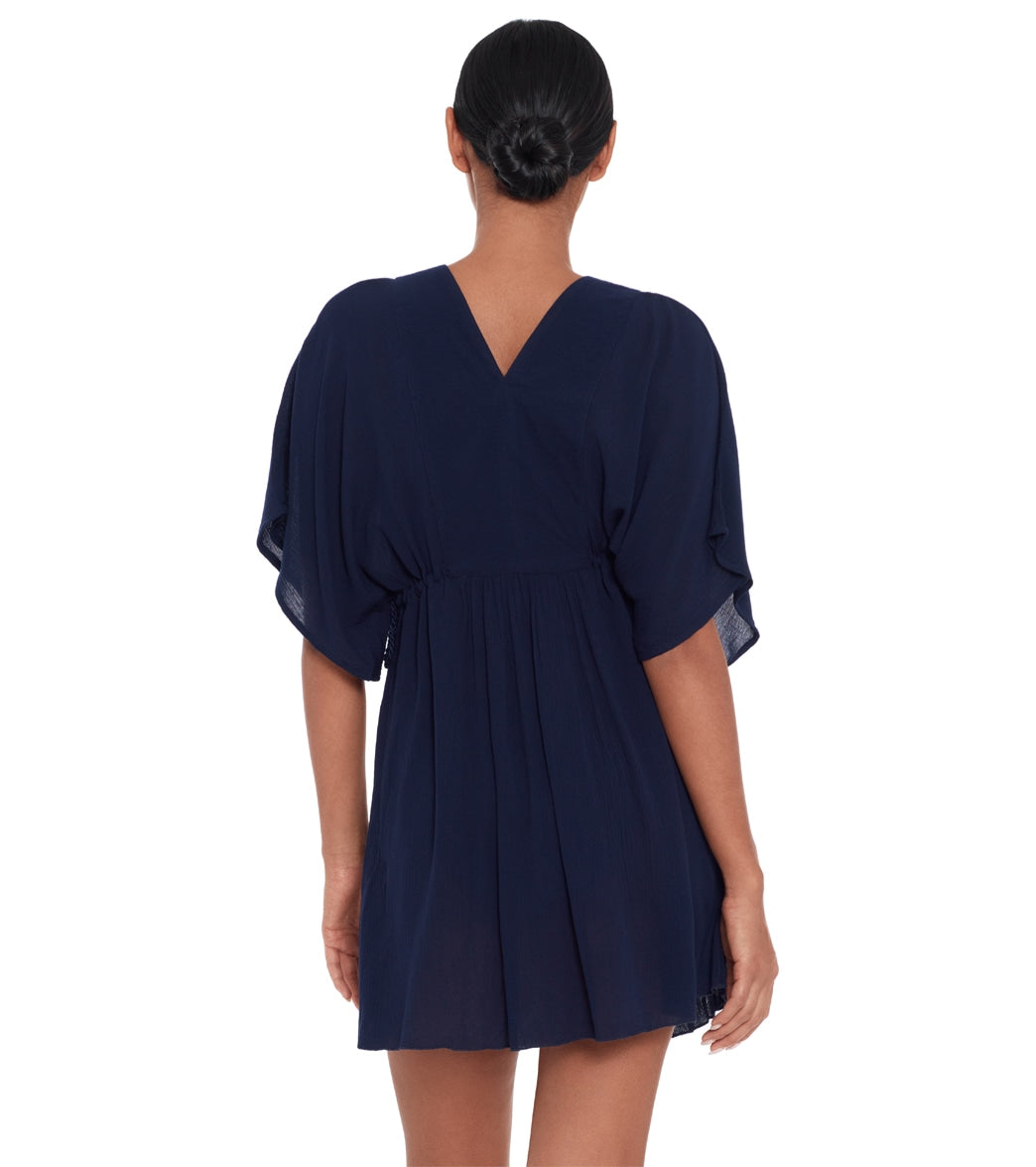 Lauren Ralph Lauren Women's Crinkle Rayon Cover Up Tunic