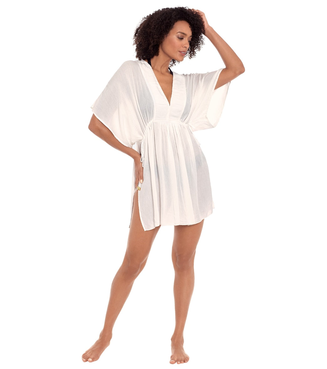 Lauren Ralph Lauren Women's Crinkle Rayon Cover Up Tunic