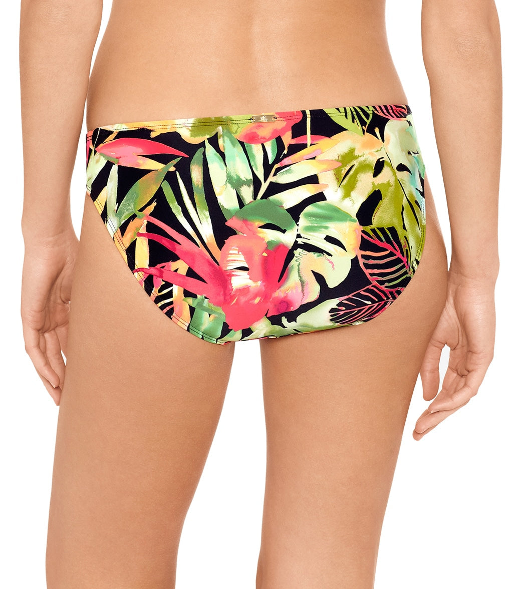 Lauren Ralph Lauren Women's Midnight Tropical Printed Hipster Bikini Bottom