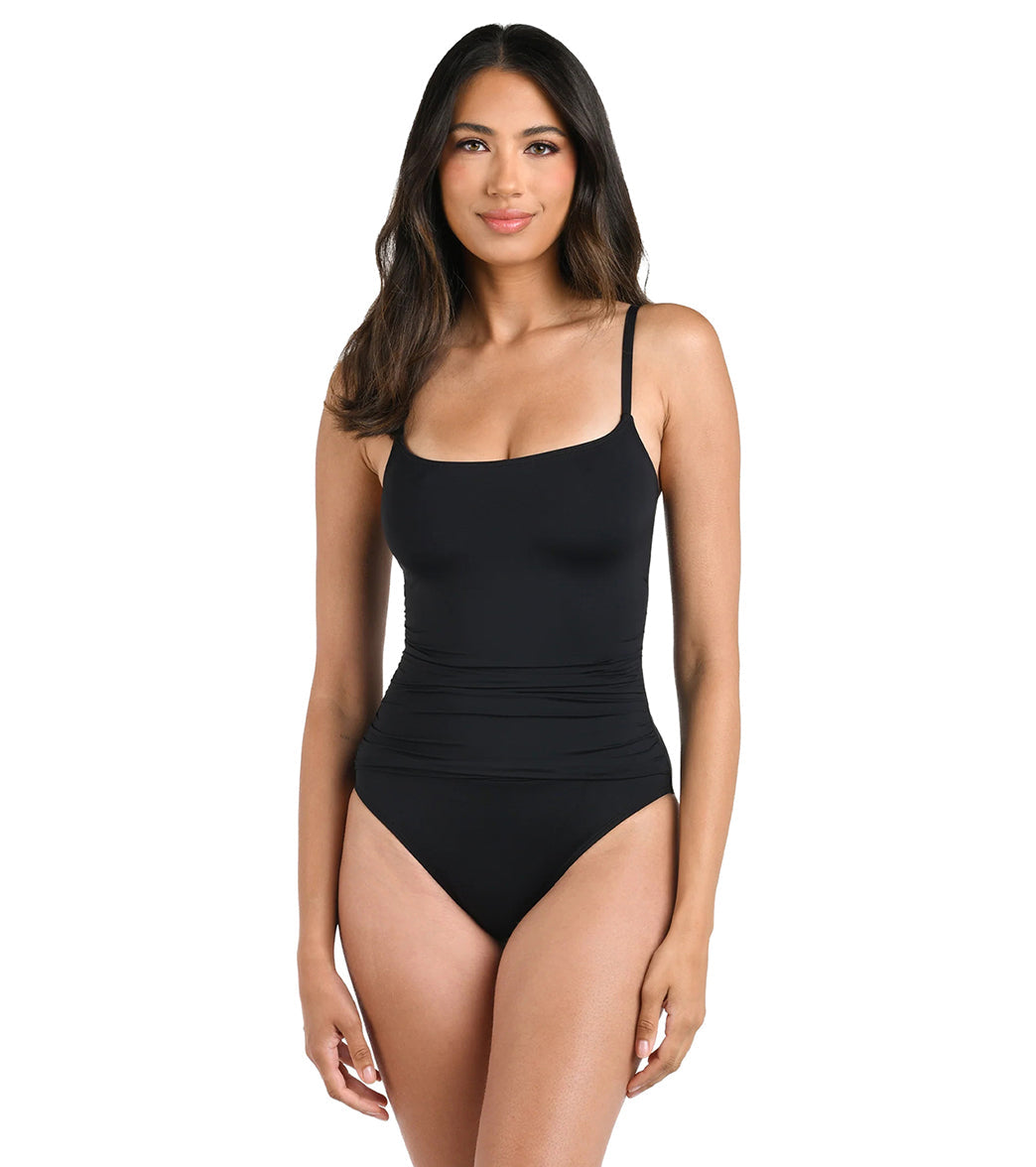 La Blanca Women's Island Goddess Lingerie One Piece Swimsuit