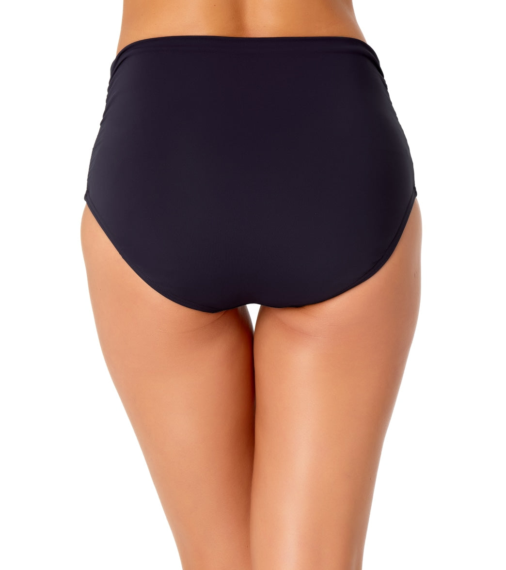 Anne Cole Women's Live In Color Shirred Bikini Bottom