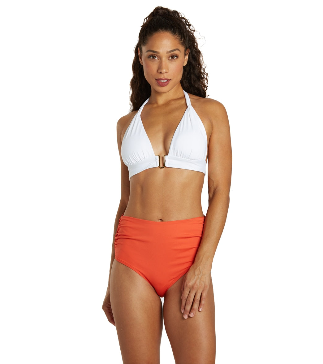 Anne Cole Women's Live In Color Shirred Bikini Bottom